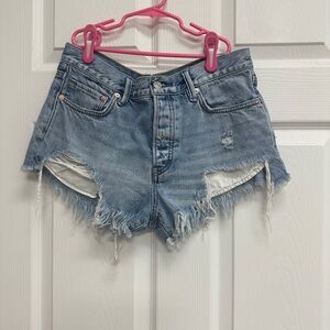 Free people shorts size 27